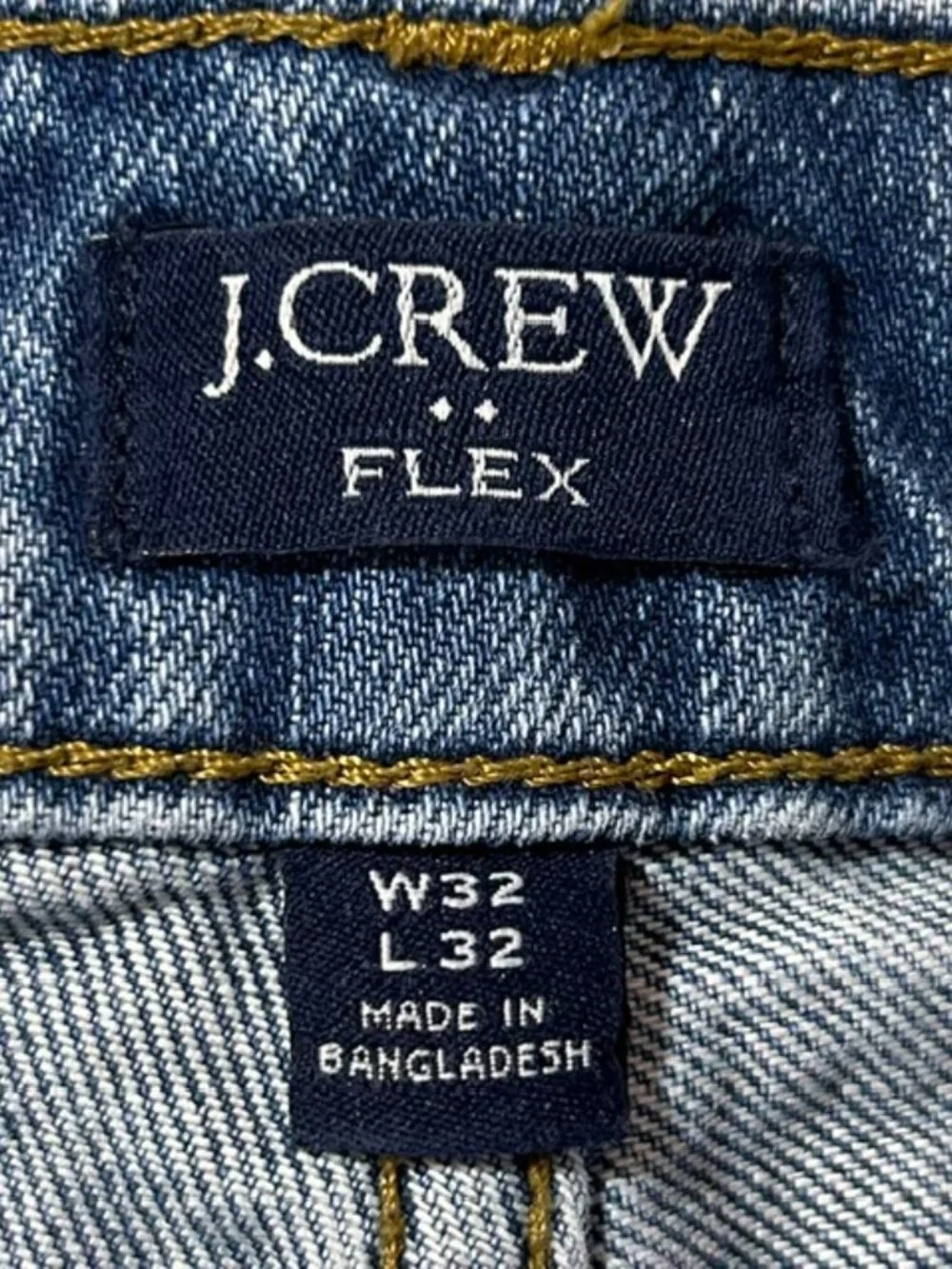 J.Crew Flex Jeans Mens Sz 32/32 Blue Medium Wash Straight Leg Casual Denim
